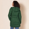 Amazon Essentials womens Lightweight Water-Resistant Packable Hooded Puffer Coat (Available in Plus Size)(Dark Green)