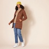 Amazon Essentials womens Lightweight Water-Resistant Packable Hooded Puffer Coat (Available in Plus Size)(Dark Toffee Brown)