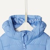 Amazon Essentials x Sofia Grainge Babies, Toddlers and Boys’ Water-Repellent Hooded Puffer Jacket(Blue)