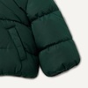 Amazon Essentials x Sofia Grainge Babies, Toddlers and Boys’ Water-Repellent Hooded Puffer Jacket(Dark Green)