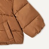 Amazon Essentials x Sofia Grainge Babies, Toddlers and Boys’ Water-Repellent Hooded Puffer Jacket(Toffee Brown)