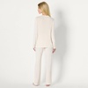 Amazon Essentials x Sofia Grainge Women’s Long Sleeve Henley Pajama Set(Ivory)