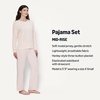 Amazon Essentials x Sofia Grainge Women’s Long Sleeve Henley Pajama Set(Light Pink)