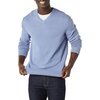 Amazon Essentials Men’s Regular Fit Cotton V-Neck Pullover Sweater (Available in Big & Tall)(Light Blue)