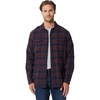 Navy Chocolate Plaid