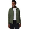 Amazon Essentials Women’s Classic-Fit Full-Zip Polar Soft Fleece Jacket, Outerwear Coat with Cuffs (Available in Plus Size)(Dark Olive)