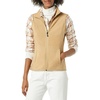 Amazon Essentials Women’s Classic-Fit Sleeveless Polar Soft Fleece Vest with Zip Pockets (Available in Plus Size)(Camel)