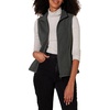 Amazon Essentials Women’s Classic-Fit Sleeveless Polar Soft Fleece Vest with Zip Pockets (Available in Plus Size)(Charcoal Heather)