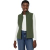 Amazon Essentials Women’s Classic-Fit Sleeveless Polar Soft Fleece Vest with Zip Pockets (Available in Plus Size)(Dark Olive)