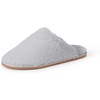 Amazon Essentials Women’s Fuzzy Plush House Slippers(Grey)