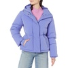Amazon Essentials Women’s Short Waisted Puffer Jacket (Available in Plus Size)(Purple Blue)