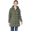 Amazon Essentials womens Lightweight Water-Resistant Packable Hooded Puffer Coat (Available in Plus Size)(Olive)