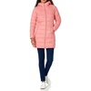 Amazon Essentials womens Lightweight Water-Resistant Packable Hooded Puffer Coat (Available in Plus Size)(Pink)