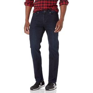 Amazon Essentials Men’s Straight-Fit Stretch Jean, Light-Stretch Denim(Blue Over Dye)