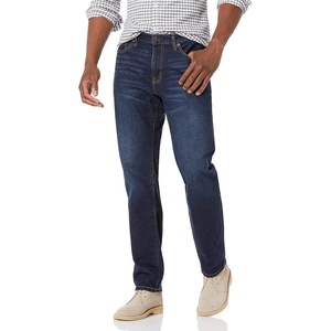 Amazon Essentials Men’s Straight-Fit Stretch Jean, Light-Stretch Denim(Indigo Wash)