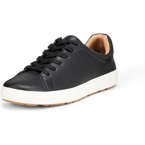Amazon Essentials Unisex Kids’ Low Top Classic Sneakers for Boys and Girls(Black)