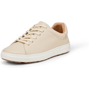 Amazon Essentials Unisex Kids’ Low Top Classic Sneakers for Boys and Girls(Cream)