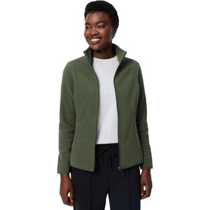 Amazon Essentials Women’s Classic-Fit Full-Zip Polar Soft Fleece Jacket, Outerwear Coat with Cuffs (Available in Plus Size)(Dark Olive)