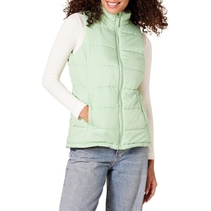 Amazon Essentials Women’s Mid-Weight Puffer Vest(Sage Green)