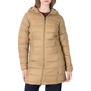 Amazon Essentials womens Lightweight Water-Resistant Packable Hooded Puffer Coat (Available in Plus Size)(Mushroom Brown)