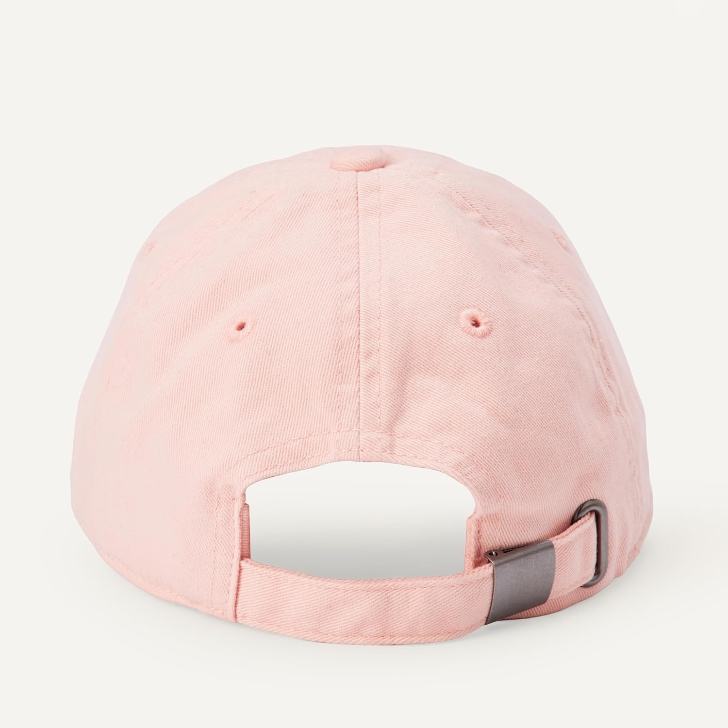 image:imageAmazon Essentials Unisex Kids Breathable Washed Cotton Adjustable Baseball CapPink