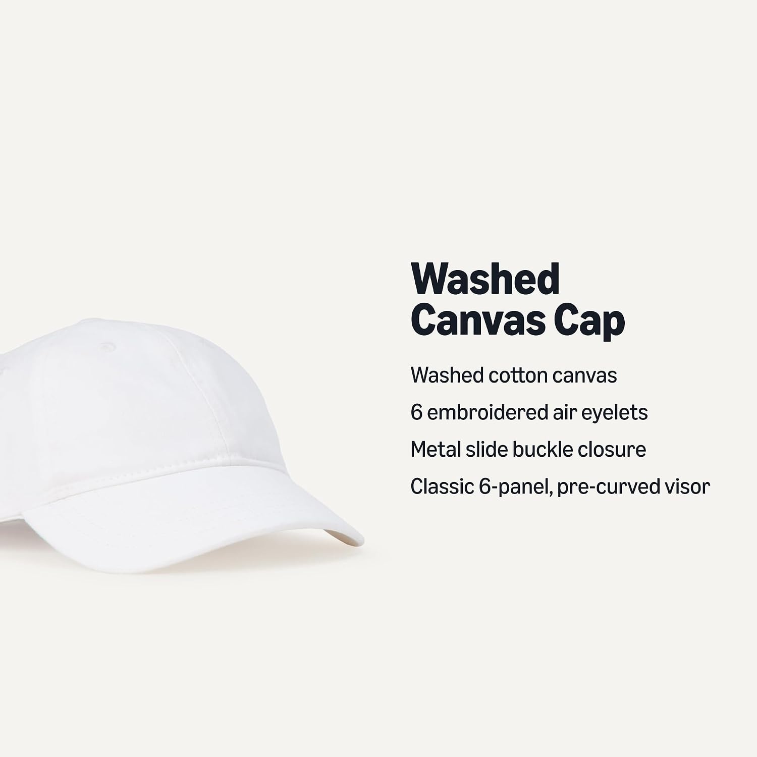 image:imageAmazon Essentials Unisex Kids Breathable Washed Cotton Adjustable Baseball CapWhite