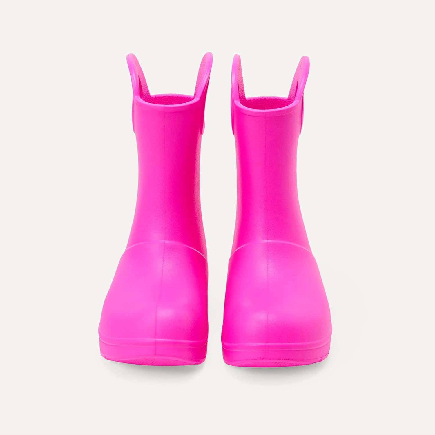 image:imageAmazon Essentials Unisex Kids Lightweight Rain Boot with HandlesHot Pink