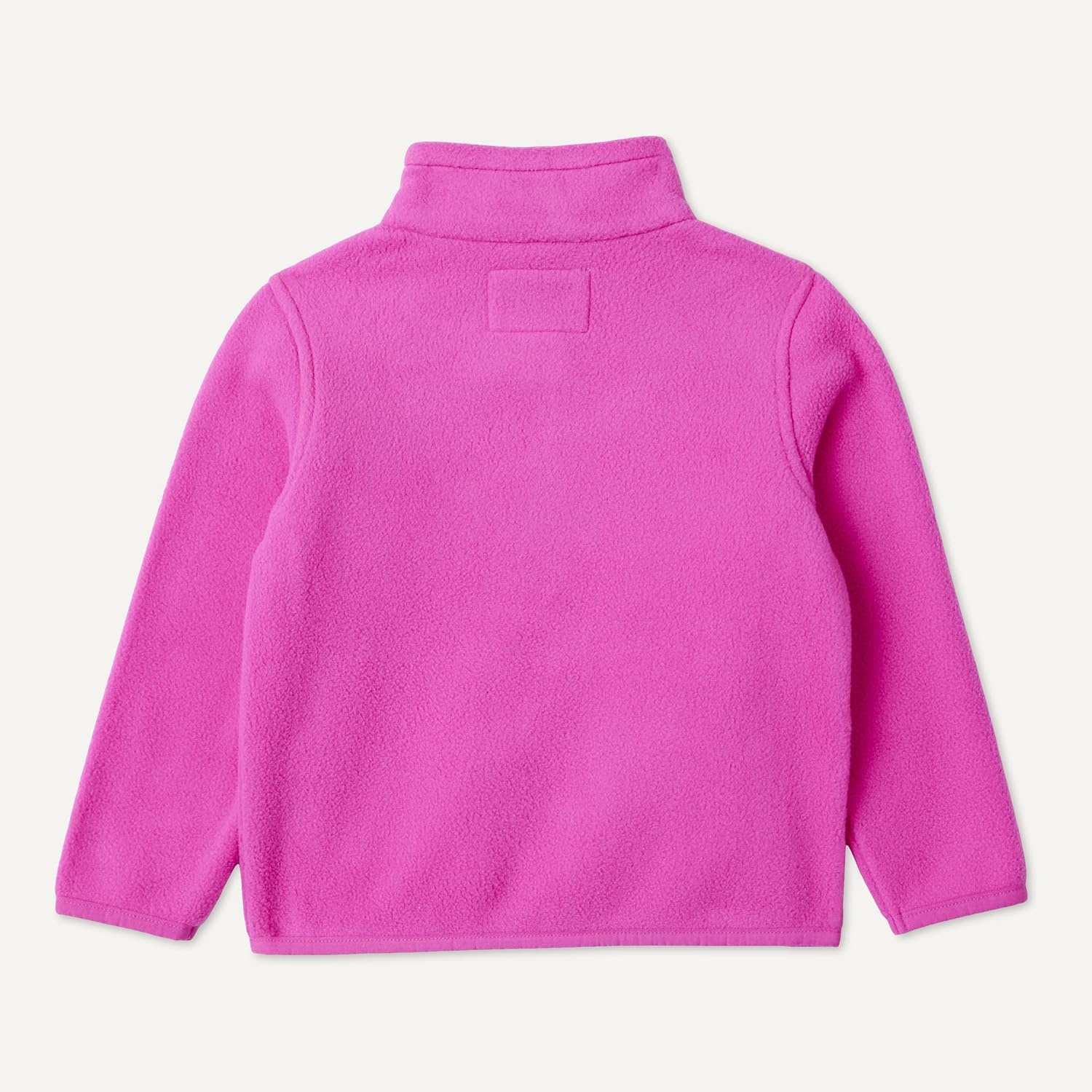 image:imageAmazon Essentials Unisex Kids Polar Fleece FullZip Mock JacketFuchsia