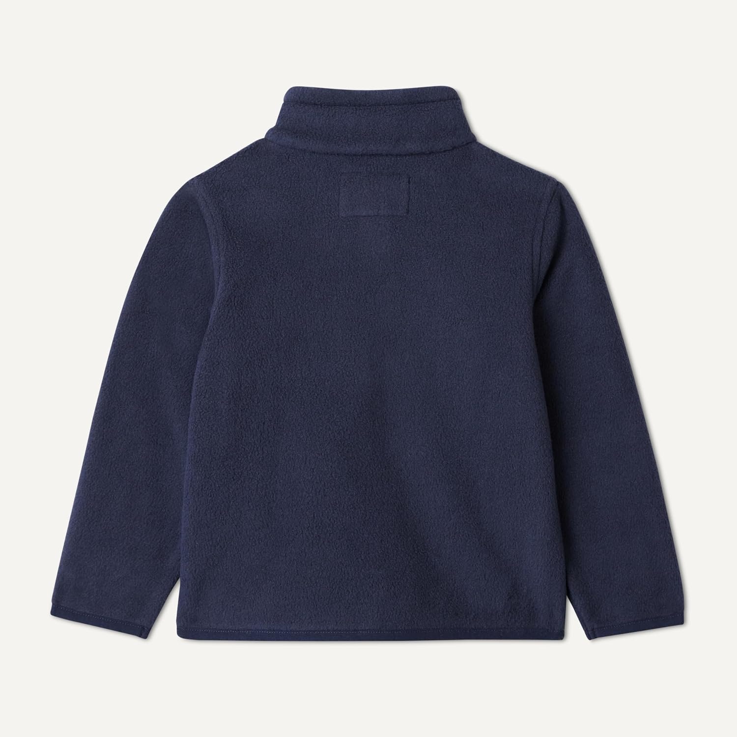 image:imageAmazon Essentials Unisex Kids Polar Fleece FullZip Mock JacketNavy