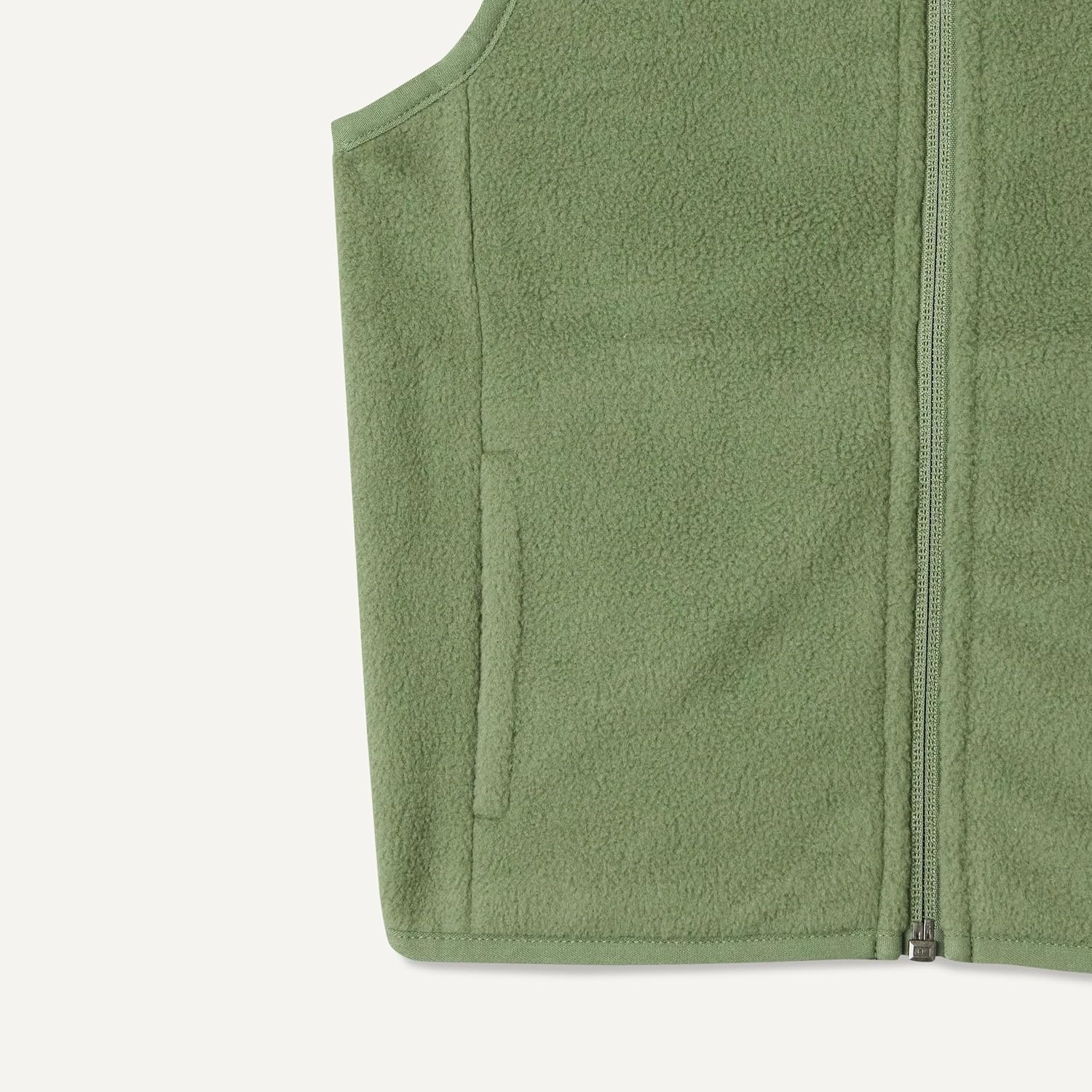 image:imageAmazon Essentials Unisex Kids Polar Fleece VestDark Olive
