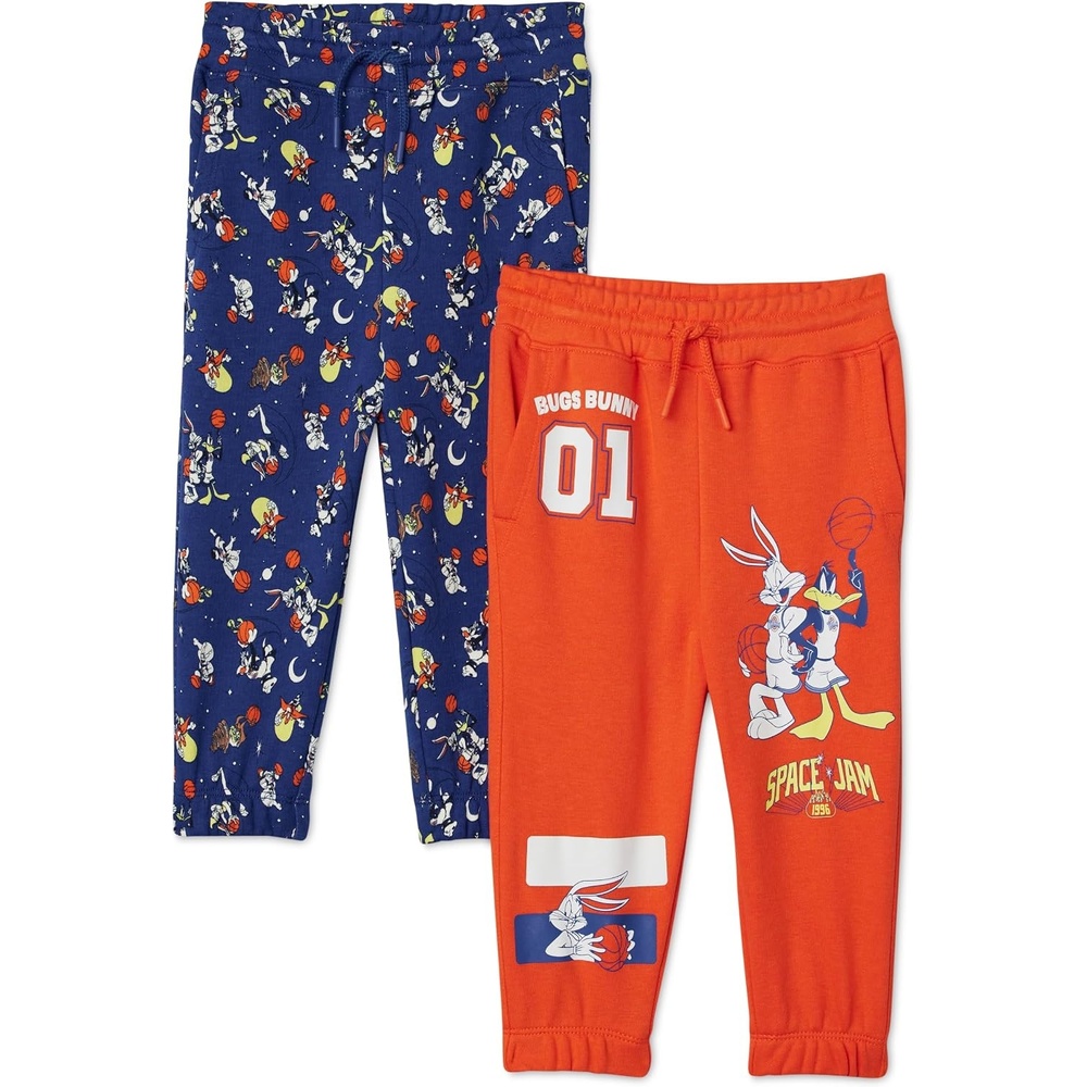 image:imageAmazon Essentials Boys Cotton Joggers Pack of 2Space Jam