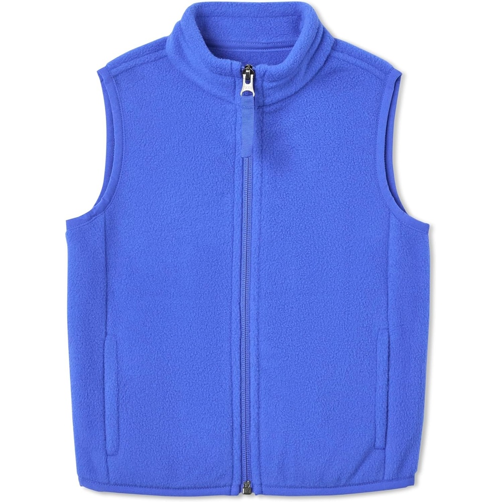 image:imageAmazon Essentials Unisex Kids Polar Fleece VestBlue