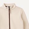 Amazon Essentials Boys and Toddlers’ Long Sleeve Polar Fleece Full-Zip Mock Jacket, Insulated(Beige)