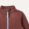 Amazon Essentials Boys and Toddlers’ Long Sleeve Polar Fleece Full-Zip Mock Jacket, Insulated(Rich Chestnut Brown)