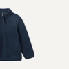Amazon Essentials Girls’ Polar Fleece Quarter-Zip Mock Jackets(Navy)