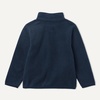 Amazon Essentials Girls’ Polar Fleece Quarter-Zip Mock Jackets(Navy)