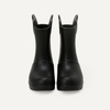 Amazon Essentials Unisex Kids’ Lightweight Rain Boot with Handles(Black)