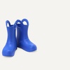 Amazon Essentials Unisex Kids’ Lightweight Rain Boot with Handles(Blue)