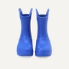 Amazon Essentials Unisex Kids’ Lightweight Rain Boot with Handles(Blue)