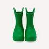 Amazon Essentials Unisex Kids’ Lightweight Rain Boot with Handles(Green)