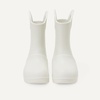Amazon Essentials Unisex Kids’ Lightweight Rain Boot with Handles(White)