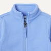 Amazon Essentials Unisex Kids’ Polar Fleece Full-Zip Mock Jacket(Cornflower Blue)
