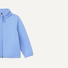 Amazon Essentials Unisex Kids’ Polar Fleece Full-Zip Mock Jacket(Cornflower Blue)