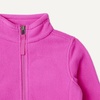 Amazon Essentials Unisex Kids’ Polar Fleece Full-Zip Mock Jacket(Fuchsia)