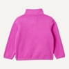 Amazon Essentials Unisex Kids’ Polar Fleece Full-Zip Mock Jacket(Fuchsia)