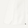 Amazon Essentials Unisex Kids’ Polar Fleece Full-Zip Mock Jacket(Ivory)