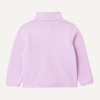 Amazon Essentials Unisex Kids’ Polar Fleece Full-Zip Mock Jacket(Lilac)