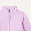 Amazon Essentials Unisex Kids’ Polar Fleece Full-Zip Mock Jacket(Lilac)