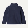Amazon Essentials Unisex Kids’ Polar Fleece Full-Zip Mock Jacket(Navy)