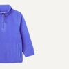 Amazon Essentials Unisex Kids’ Polar Fleece Quarter-Zip Pullover Jacket(Blue)
